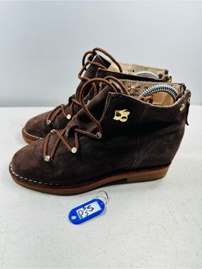 Hush Puppies Catelyn Hiker Brown Suede Boot Women's Size 6